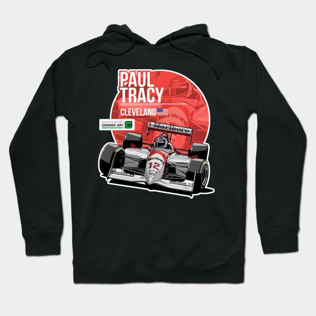 Paul Tracy 1993 Cleveland Hoodie by stevenmsparks